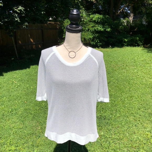 Rag & Bone knit baseball cut lightweight sweater - Picture 3 of 4